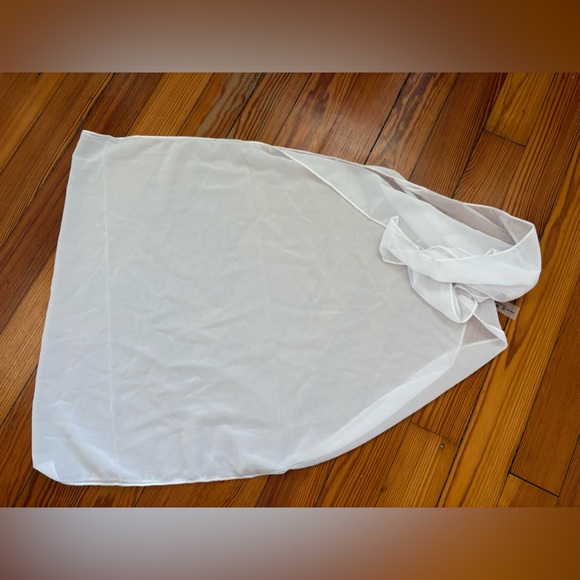 White & Black 2 Pack Sheer Sarongs - never worn - Picture 2 of 4